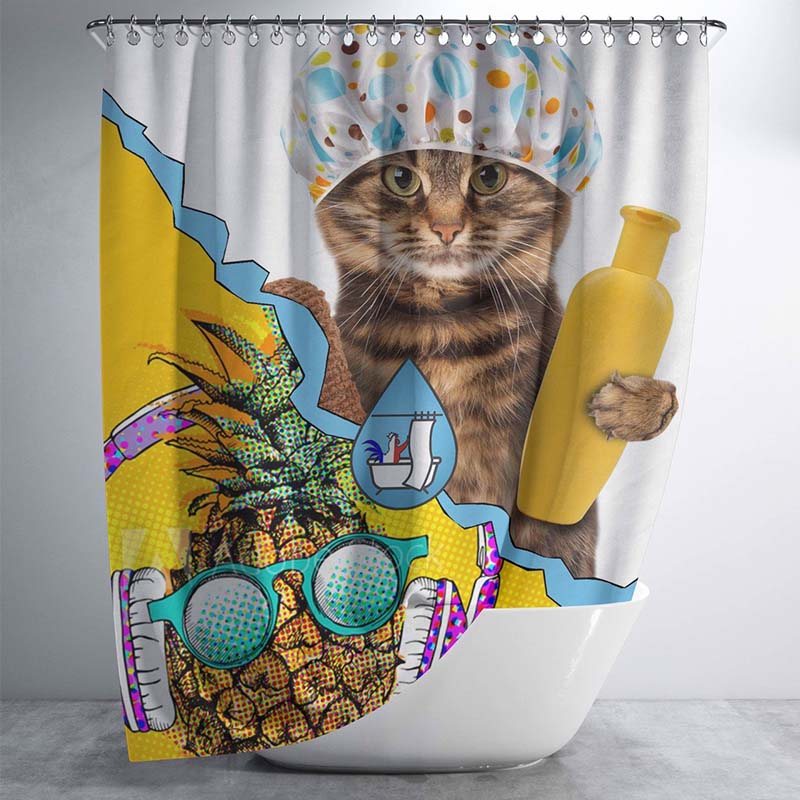 Rideaux de douche drôles, rideau de douche rigolos, rideaux de douche amusants, rideaux de douche humoristiques