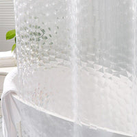 Thumbnail for Rideau de douche transparent à écailles Rideaux de douche Coco-Rideaux 