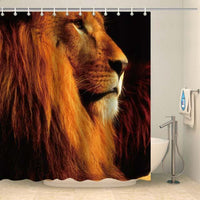 Thumbnail for Rideau de douche animal lion majestueux Rideau de douche Coco-Rideaux 