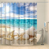 Thumbnail for Rideau de douche barrière de coquillages Rideau de douche ou de baignoire Coco-Rideaux 