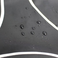 Thumbnail for Rideau de douche et baignoire bulles noir et blanc hydrofuge