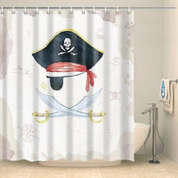 Thumbnail for Rideau de douche dangereux pirate Rideau de douche ou de baignoire Coco-Rideaux 
