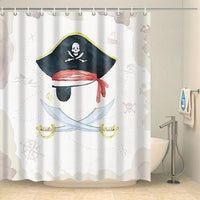 Thumbnail for Rideau de douche dangereux pirate Rideau de douche ou de baignoire Coco-Rideaux 