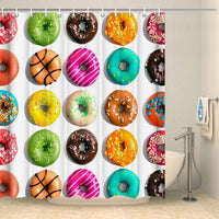 Thumbnail for Rideau de douche donuts gourmands Rideau de douche Coco-Rideaux 