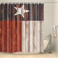 Thumbnail for Rideau de douche drapeau Texas vintage Rideau de douche ou de baignoire Coco-Rideaux 