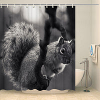 Thumbnail for Rideau de douche écureuil Rideau de douche ou de baignoire Coco-Rideaux 