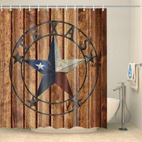 Thumbnail for Rideau de douche étoile du Texas Rideau de douche ou de baignoire Coco-Rideaux 