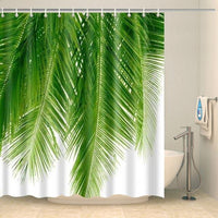 Thumbnail for Rideau de douche feuillage de palmiers Rideau de douche ou de baignoire Coco-Rideaux 