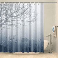 Thumbnail for Rideau de douche forêt pluvieuse Rideau de douche ou de baignoire Coco-Rideaux 