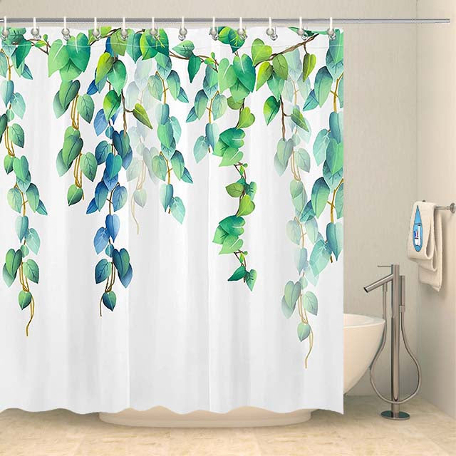 Rideau de douche lianes Rideau de douche Coco-Rideaux 