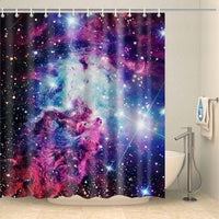 Thumbnail for Rideau de douche original galaxie Rideau de douche ou de baignoire Coco-Rideaux 