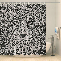 Thumbnail for Rideau de douche original léopard Rideau de douche ou de baignoire Coco-Rideaux 