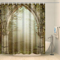 Thumbnail for Rideau de douche ruines féeriques Coco-Rideaux 