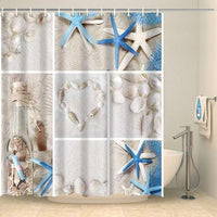 Thumbnail for Rideau de douche souvenirs tropicaux Rideau de douche ou de baignoire Coco-Rideaux 