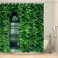 Thumbnail for Rideau de douche vigne vierge Rideau de douche ou de baignoire Coco-Rideaux 