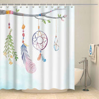 Thumbnail for Rideau de douche zen branche rêveuse Shower Curtains Coco-Rideaux 